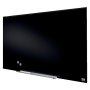 Sklenená tabuľa Nobo Diamond čierna 993x559 mm