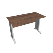 Pracovný stôl Cross, 120x75,5x60 cm, orech/kov