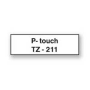Samolepiaca páska Brother TZe-211 6 mm biela/čierna