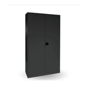 Kancelárska skriňa na dokumenty, 4 police, zváraná, v 195 x š 100 x h 42 cm, farba RAL7016