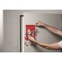 Panel DURAFRAME MAGNETIC SECURITY A4 červeno-biely