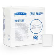 Toaletný papier skladaný Kimberly Clark Hostess 8000 ks