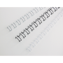 Drôtové hrebene GBC Multibind 21kr. 10mm biele