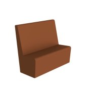 Čalúnená sedačka CUBE MEET SOFA veľká, 130x68x120 cm, premium