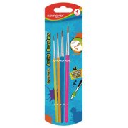 Sada štetcov KEYROAD, blister 4 ks, mix farieb