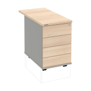 Kontajner Hobis, 40x60x80 cm, bezúchytkové otváranie, agát/sivý