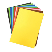 Kresliaci kartón, A4, 50 listov, 225g, mix farieb