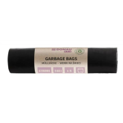 Vrecia DONAU ECO strong, 240 ℓ, 70 mic 5 ks, čierne, LDPE