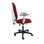 Kancelárska stolička EVA červená (Bombay 33) + podrúčky P65