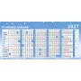Stolový kalendár stĺpcový 28,5 x 13 cm - Lunárny 2026