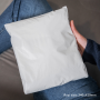 Plastové obálky na zásielky 340 x 420mm biele 100ks