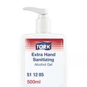Tork Extra gélový dezinfekčný prostriedok na ruky s alkoholom 500ml