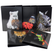 Zakladač 2-krúžkový DONAU A4 Zvieratá 25 mm, mix motívov, 10 ks