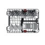 Umývačka riadu vstavaná WHIRLPOOL WSIC3M27C, š. 45 x h. 56 x v. 82 cm