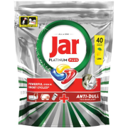 JAR tablety do umývačky riadu Platinum Plus Lemon 40ks
