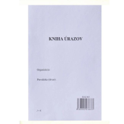 Kniha úrazov, A5, 16 listov