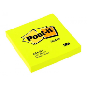 Bloček Post-it 76x76 neón žltý
